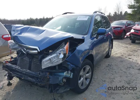 2016 Subaru Forester 2.5I Premium из США, поврежденный, VIN JF2SJAGCXGH406716